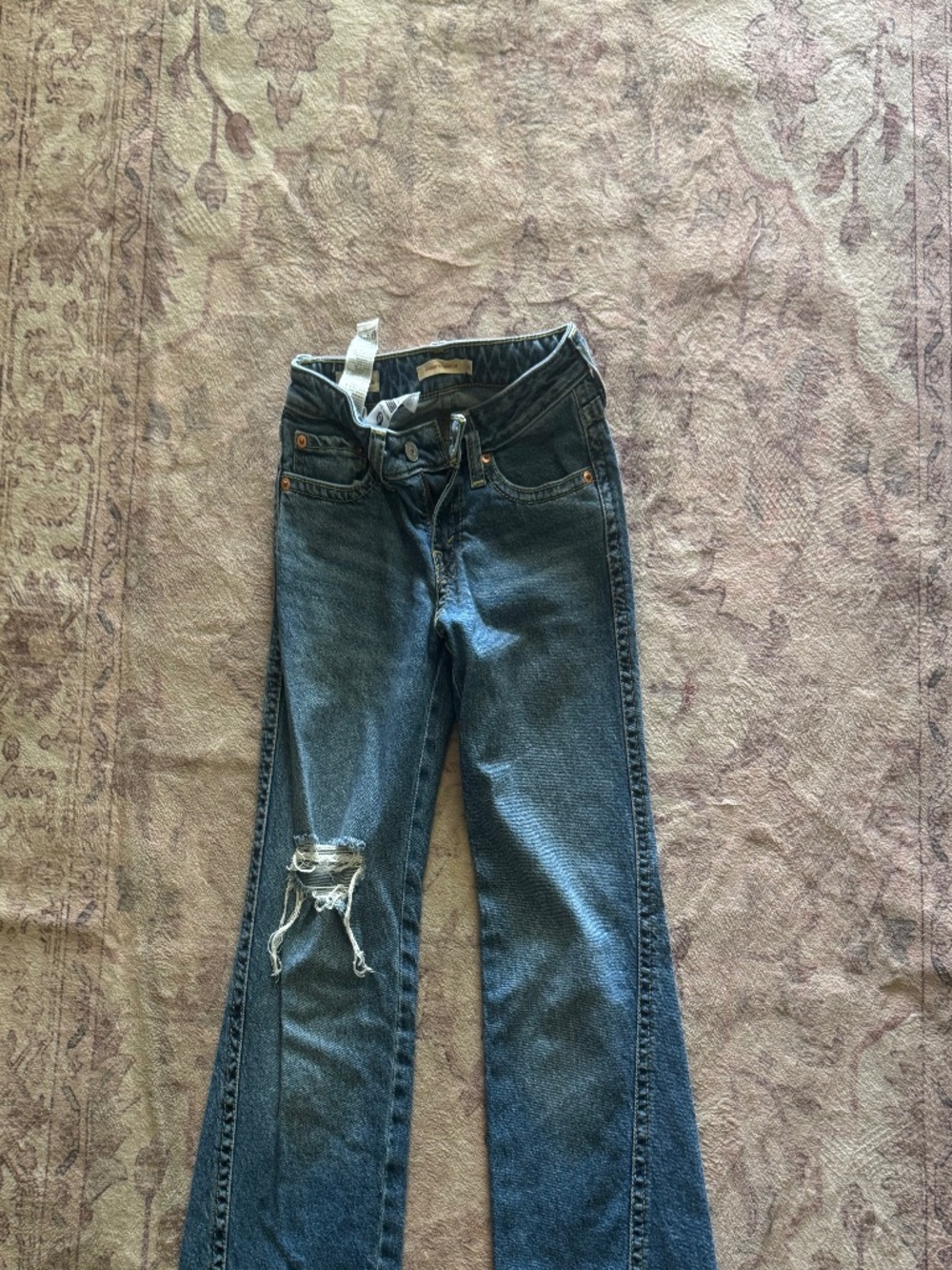 Levi noughties bootcut medium wash jeans